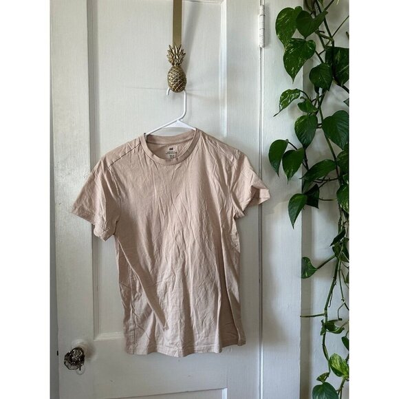 H&M Men’s size x-small tan t-shirt - Picture 1 of 6